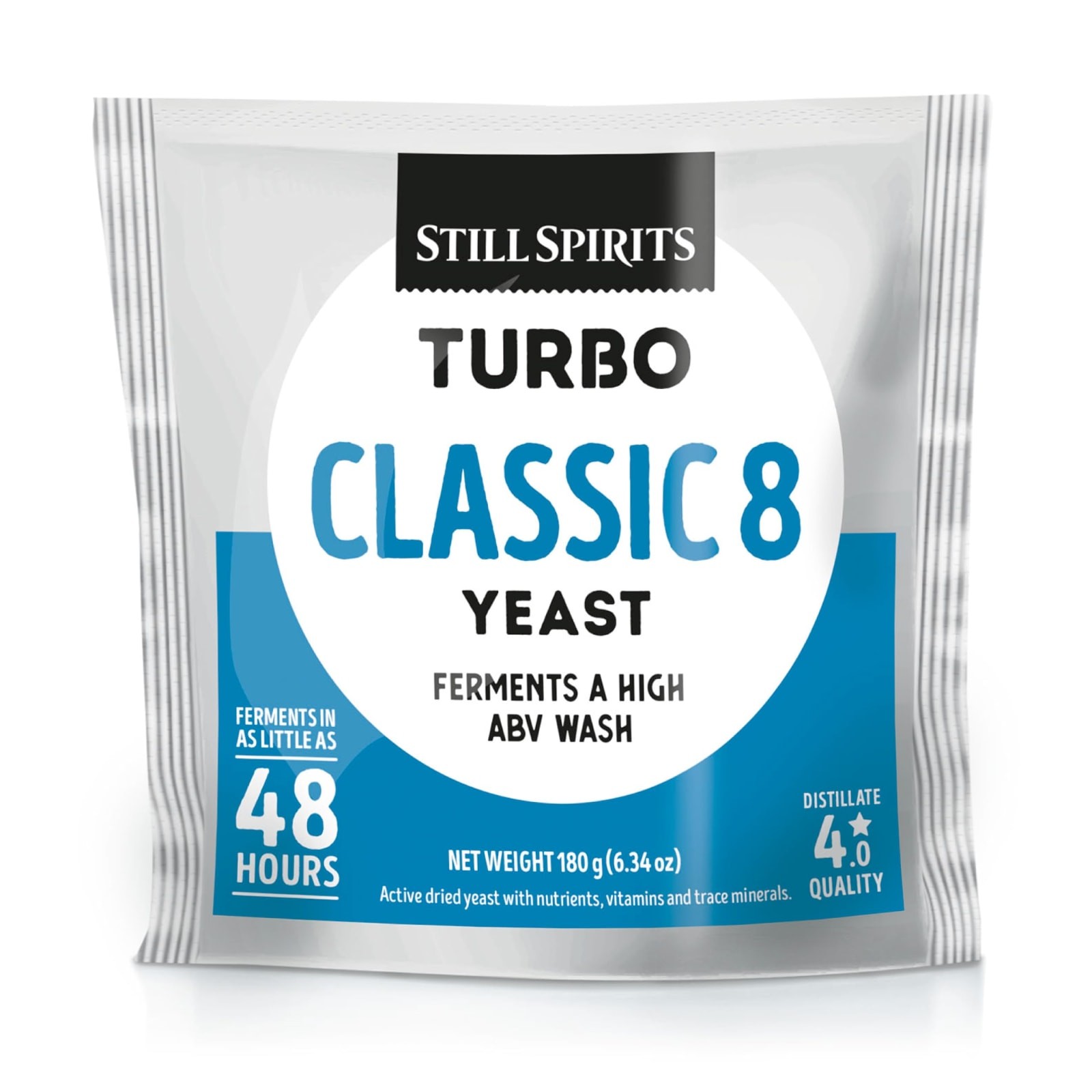 Still Spirits Turbo Classic 8 Distilling Yeast Nutrient Blend 5 Pack 1.27 Ounce