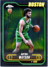 2024-25 Topps Chrome - Anton Watson #107 (RC)