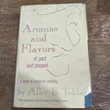 1958 Cookbook "Aromas and Flavors of Past and Present" Alice Cooper Acceptable
