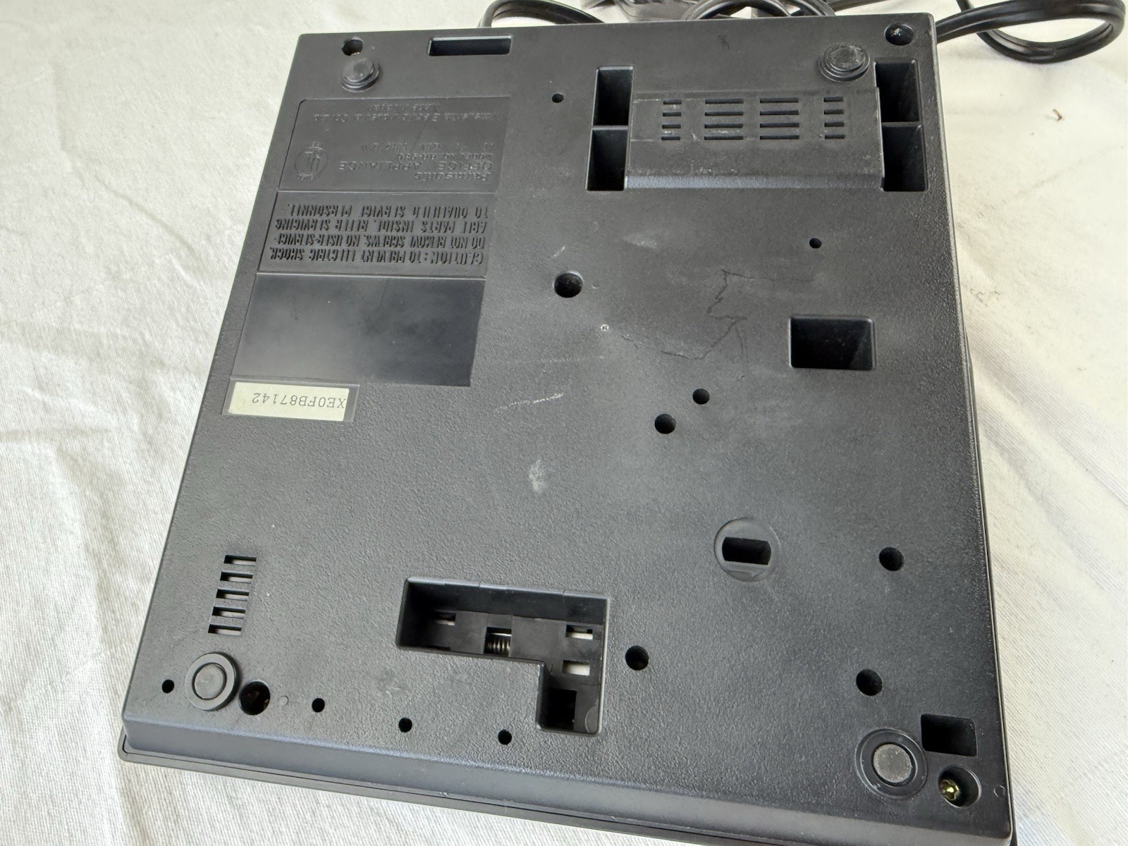 Panasonic RR-930 Black Microcassette Transcriber, TESTED