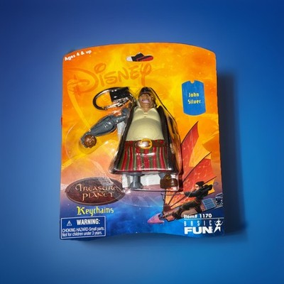 Disney Treasure Planet John Silber Schlüsselanhänger - RAR