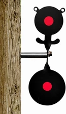 Small/Big Spinner Air Gun Target - Screwed-Type Steel Plinking Black Bear 2.5 