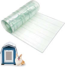 7.1 in X 5.2 Ft Dog Door Flaps Doggie Door Strips Safe Plastic Strip for DIY D