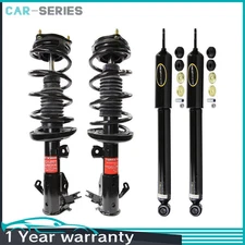 Monroe Front Struts & Rear Shocks For 2013-2015 Honda Civic with Warranty_CR