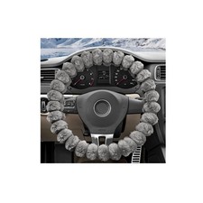 Vcyopn Fluffy Car Steering Wheel Cover Soft Warm Plush Vehicle Gray Vcyopn Fluffy Car Steering Wheel Cover Soft Warm Plush Vehicle Gray