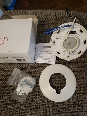 DIVERSA WORXIU2-P-N CEILING OCCUPANCY SENSOR, EXT LENS PIR, PHOTO 2P, 120/277VAC