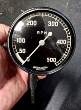 Stewart Warner Handheld Tachometer Rpm Gauge For Lathe Milling And Automotive Stewart Warner Handheld Tachometer Rpm Gauge For Lathe Milling And Automotive
