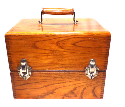 EDISON STANDARD MODEL A CYLINDER PHONOGRAPH 4 CLIP CASE