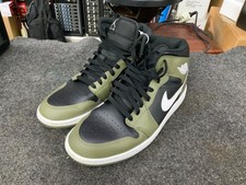 Nike Air Jordan 1 Mid Medium Olive DQ8426-092 Size 11.5 Men