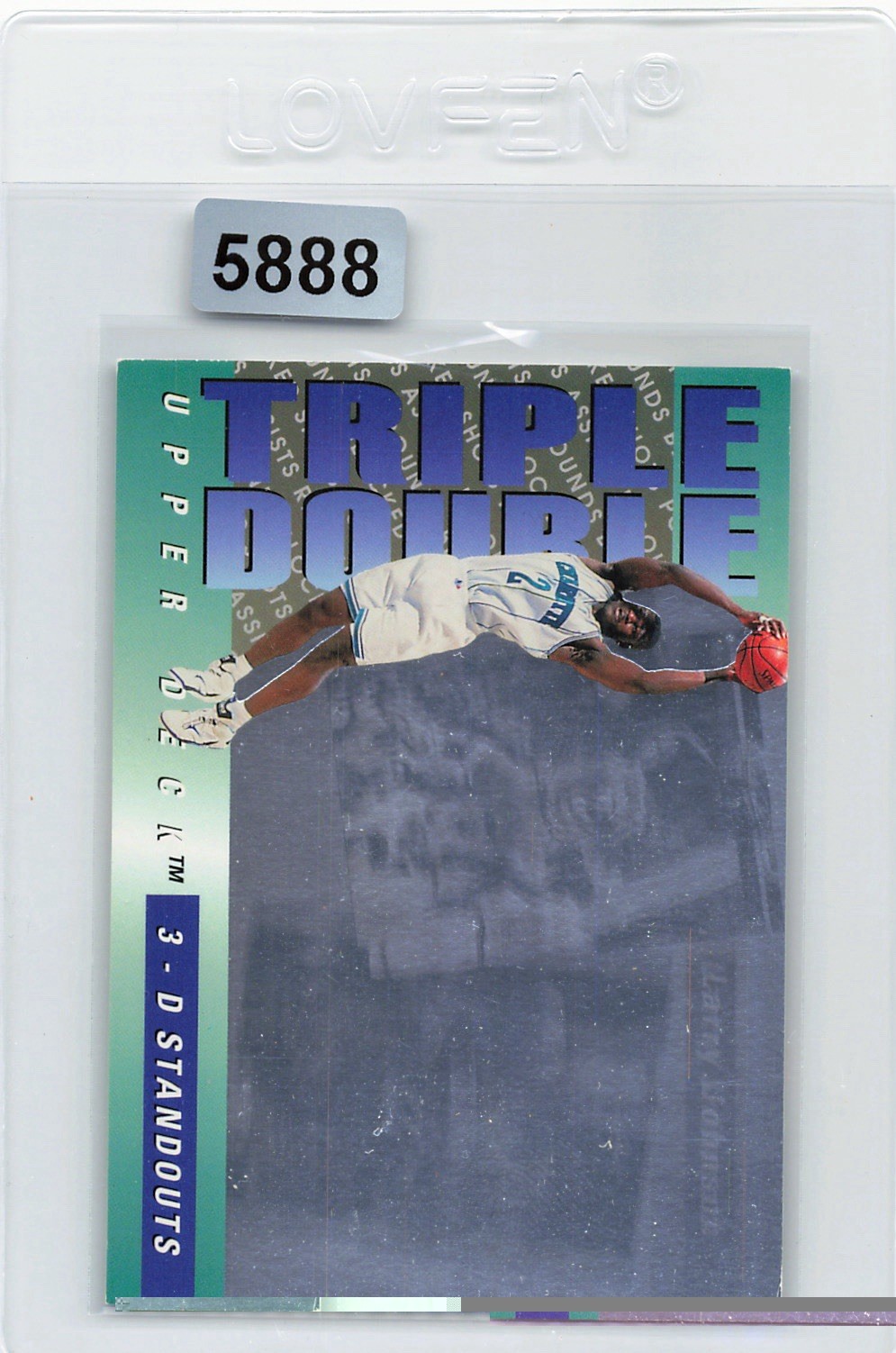 1993-94 Upper Deck - Triple Double Larry Johnson #TD7