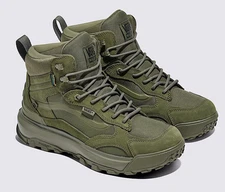 Vans MTE Crestline Waterproof Shoe Grape Leaf Green Boots Mens