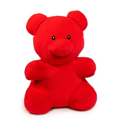 Big Gummy Bear Plush 16  Red Teddy Bear Stuffed Animal Super Soft NWT