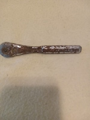 OLD Craftsman 1/4 ratchet, old found in the ground, cleaned up some