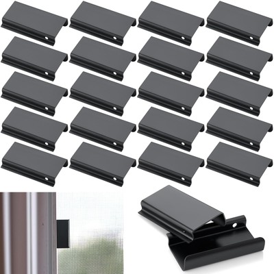 40 Pcs Window Screen Pull Tabs Window Screen Spline Channel Pull Lift Tabs Al