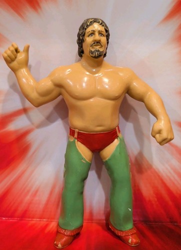 Terry Funk  1985 Vintage WWF LJN Titan Sports 8 Wr...