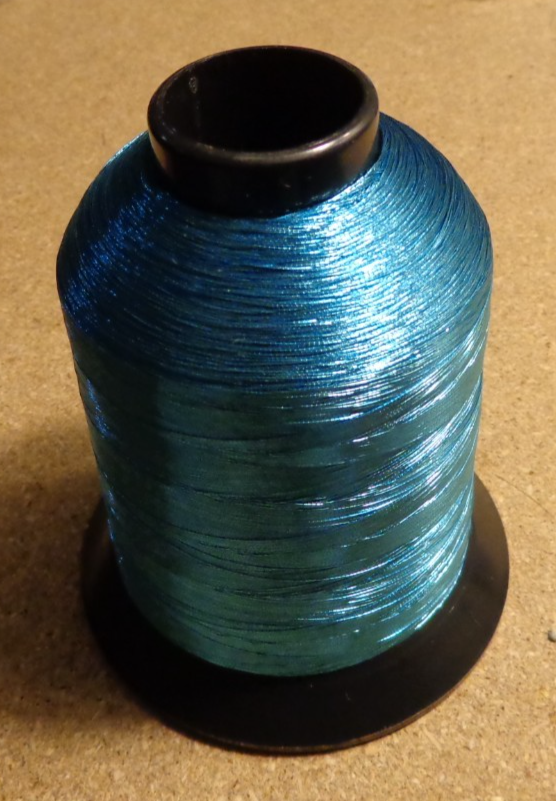 Gudebrod 4oz HT Metallic Ice Blue Size A Fishing Rod Building Thread ...