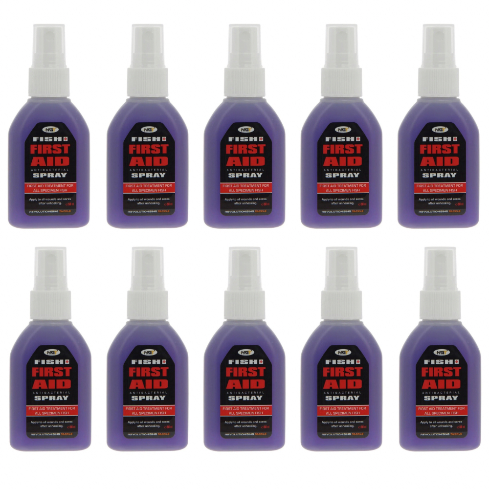 Fish Aid Spray Carp Care Fishing Tackle Antiseptic First Aid For Fish NGT - 50ml - Image 9