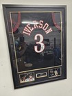 Allen Iverson Autographed Framed Mitch&Ness 76ers Jersey JSA Kobe Jordan Lebron — photo 2