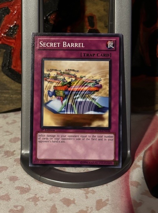 Secret Barrel 5DS3-EN034 Starter Deck: Duelist Toolbox 1st Edition