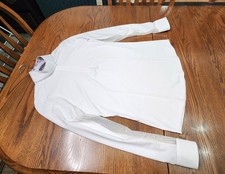 Tailored Sportsman, New, long sleeve show shirt, white, XL no tags