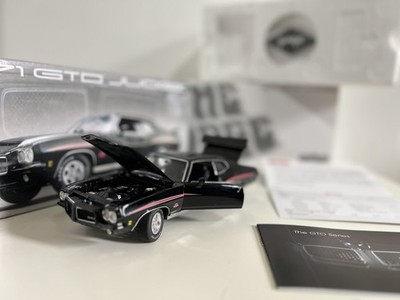 GMP 1:24 1971 Pontiac GTO Judge Black | LIMITIERT AUF 2000 EXEMPLARE | WIE NEU