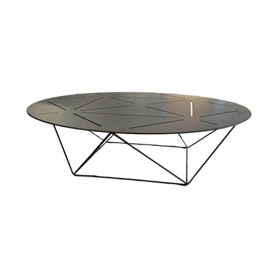 Walter Knoll Tisch Joco 130 T2 Matt Pulverbeschichtet Bronze 
