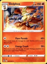 Delphox 027/195 Silver Tempest Rare
