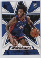 2020-21 Panini Chronicles Rookies and Stars Red Saddiq Bey #662 fm0