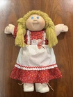 Vintage Cabbage Patch Doll 1984 Head Mold #3 OK Blonde Hair - Blue Eyes - Dimple