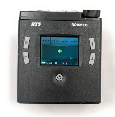 RTS ROAMEO TR-1800 4-Channel Digital Wireless Intercom Beltpack w/ Battery