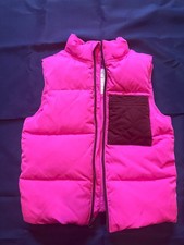 Cat  Jack Kids Puffer Vest girls Pink Size S 6/6x