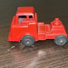 Barclay Ford Truck Cab for Transport Car Hauler Red Diecast Lead Vintage