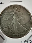 1939 S Walking Liberty Half Dollar 50¢
