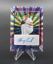 2025 Donruss Baseball Riley Cornelio Signature Series Laser #SG-RCM AUTO