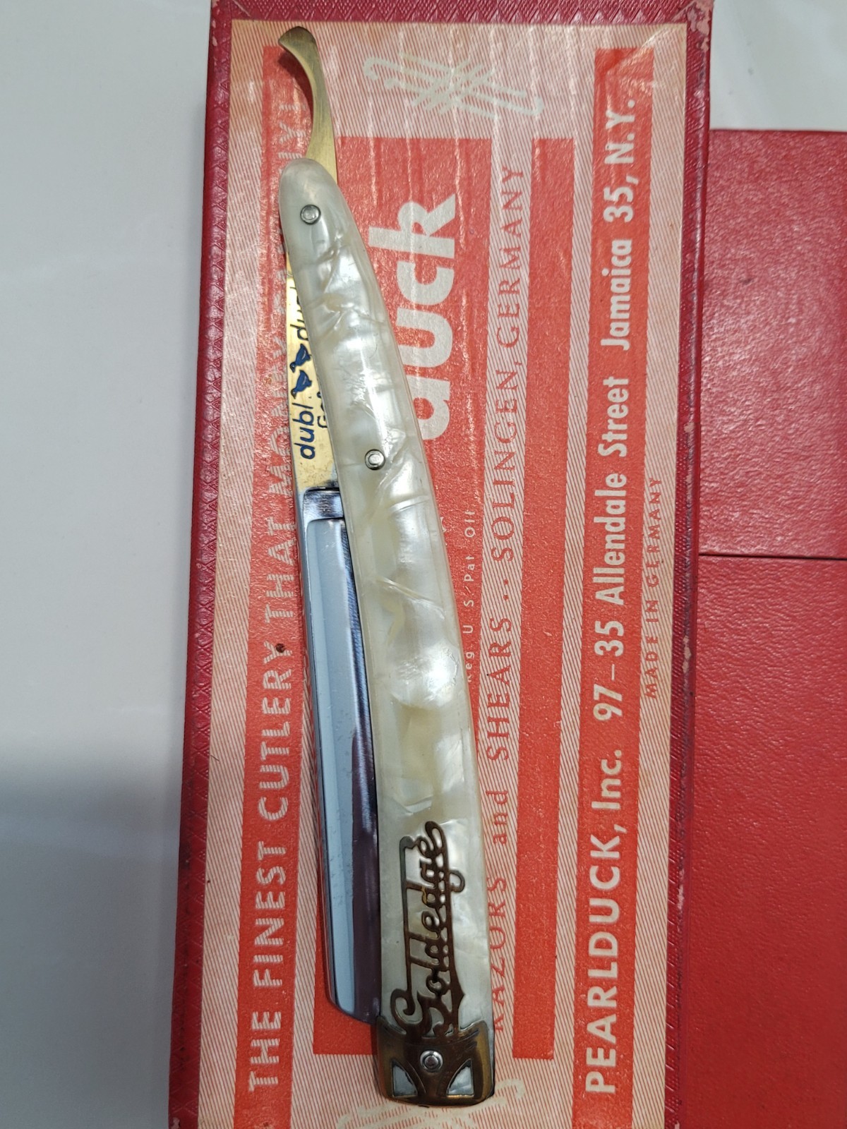 Dubl Duck Goldedge 5/8 And Strop Beautiful set