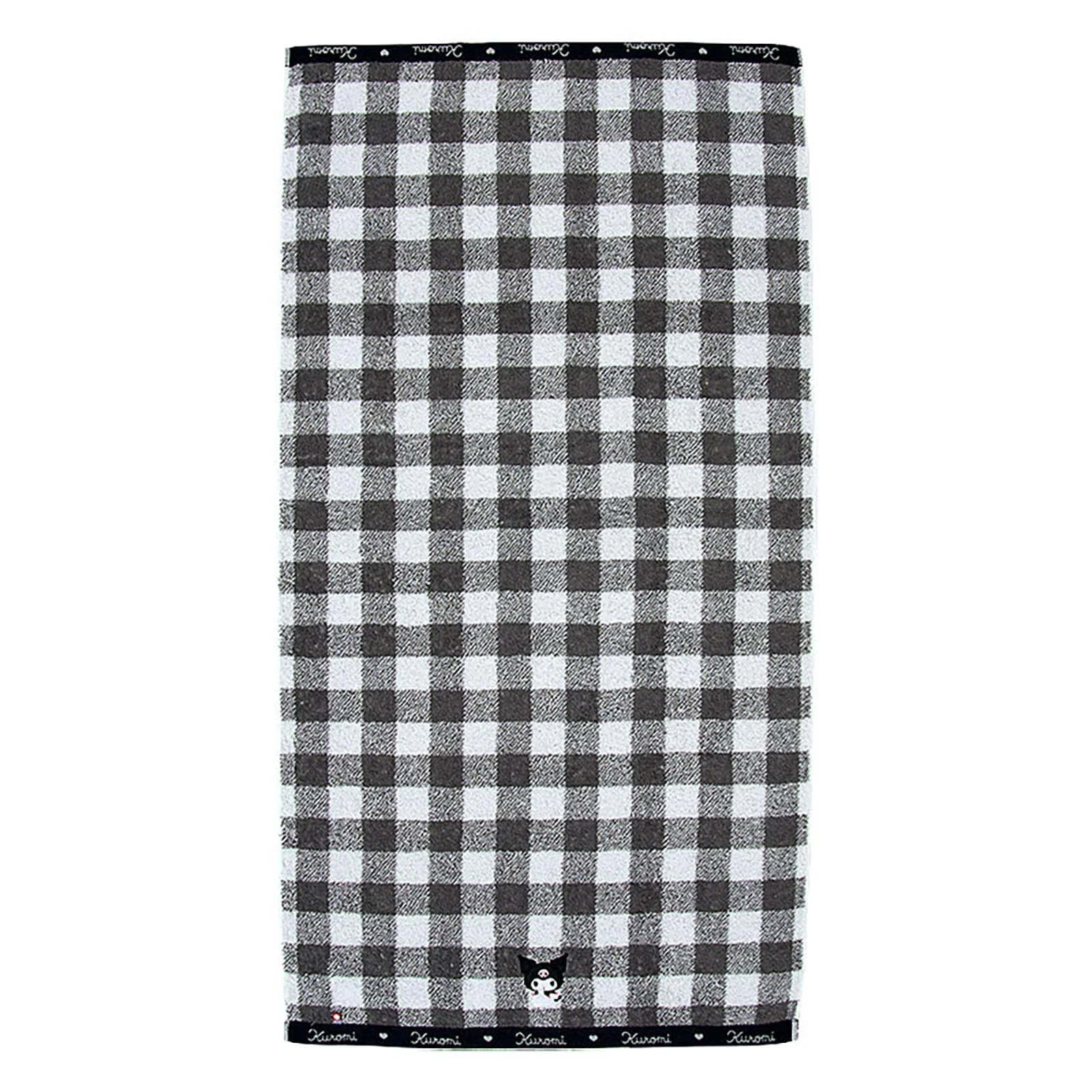 Kuromi Gingham Imabari Bath Towel - Thumbnail 5