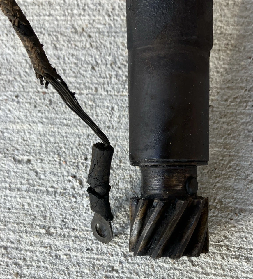 Ford Mercury Flathead V8 8BA Single Points Distributor-Free Shipping Foto 2 de 4