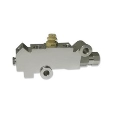 GM Proportioning Valve Silver Aluminum For Chevy Ford Silver For Chevy Ford PV2