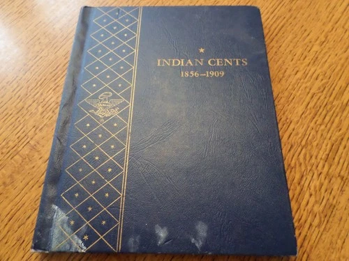 Indian Head Cent Set in Whitman Album-41 Coins