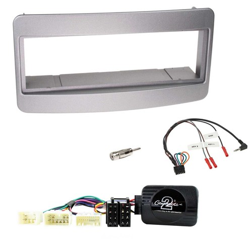 JVC CD DAB USB Bluetooth Lenkrad Autoradio für Toyota RAV 4 2001-2006 dunkelsilb - Bild 3 von 9
