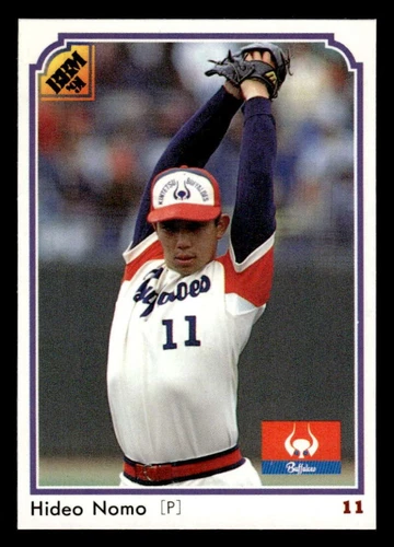 1991 BBM HIDEO NOMO KINTETSU BUFFALOES #379 NM-NMMT X8090