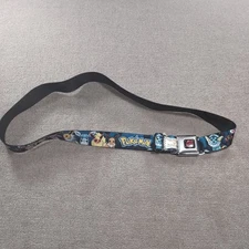 Pokemon Belt Buckle Down  2016 Made In USA Adjustable 