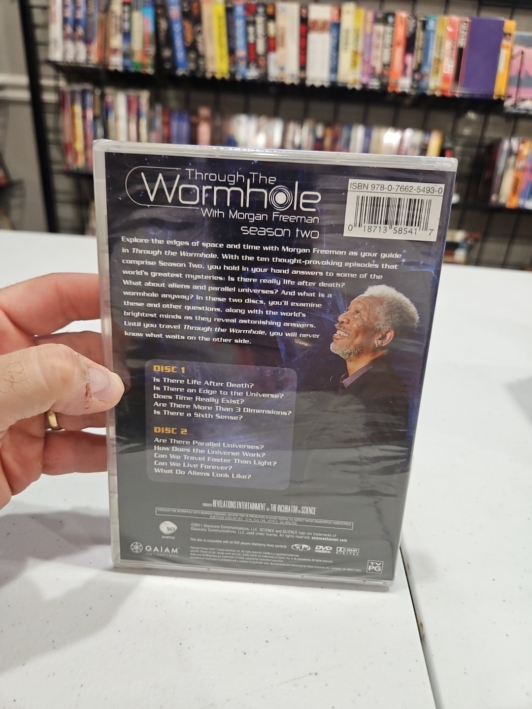 Through the Wormhole with Morgan Freeman: Season Two (DVD, 2011, 2-Disc Set) New