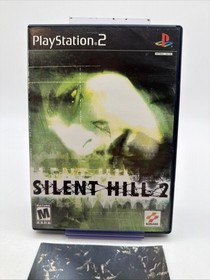 Silent Hill 2 (Playstation 2) PS2 Original Black Label Case and Manual Only OEM
