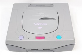 Sega Victor V Saturn Console RG-JX2 Controller Cables Japan Tested Working