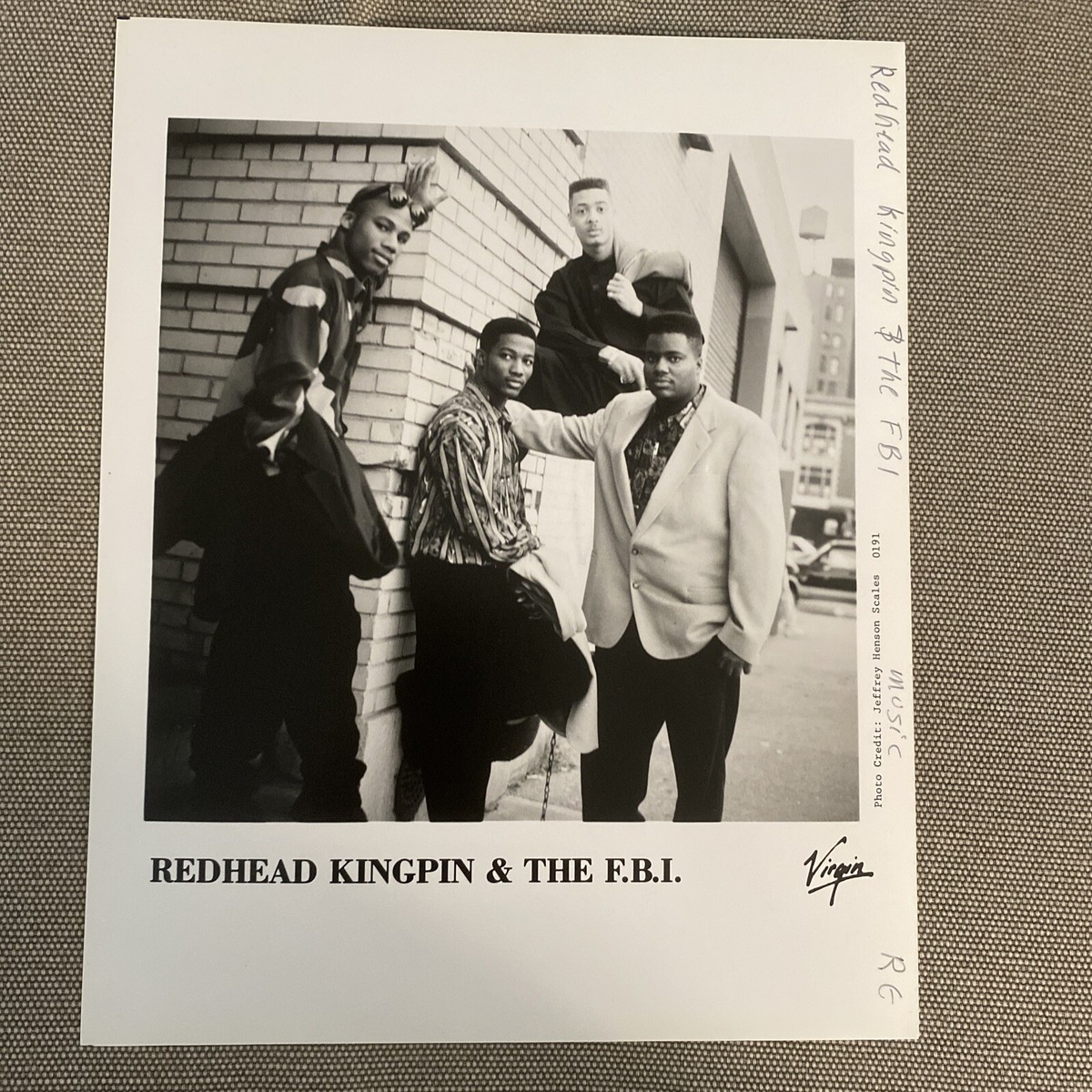 Redhead Kingpin & The F.B.I. Press Photo 8x10”. See Info. | eBay