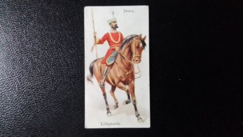 WILLS  1895. SOLDIERS OF THE  WORLD, INDIA , THICK-CARD LD,  LIFEGUARDS. - Picture 1 of 2