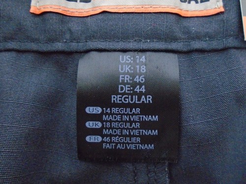 Neu mit Etikett 5.11 Tactical Series Taclite Pro Damenhose lockere Passform dunkelgrau Größe 14R - Bild 10 von 10