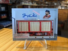 2024 Topps Museum Coll.  Jason Varitek Signature Swatch Triple Relic Auto /50