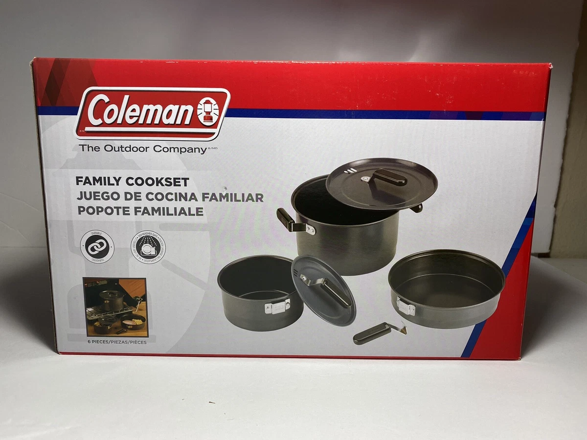 China Aluminum Camping Removable Handle Cookware Set Manufacturer